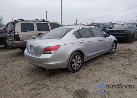 2008 Honda Accord 2.4 Ex-L из США, поврежденный, VIN 1HGCP26858A109093